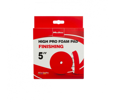 MAXSHINE PAD ESPUMA HIGH PRO RED 5"