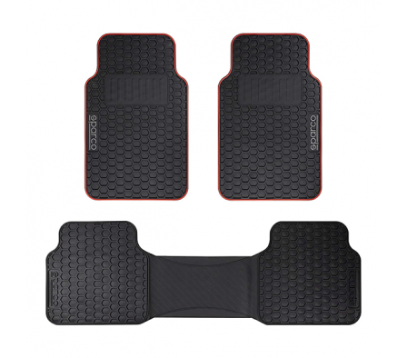 SPARCO ALFOMBRA SPF500RD 3 PCS