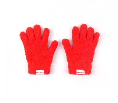 MAXSHINE GUANTE MICROFIBRA X2 ROJO MAXSHINE